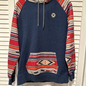 Hooey Taos Patterned Hoodie